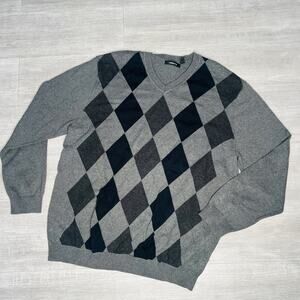 Xl Claiborne Grey Long Sleeve